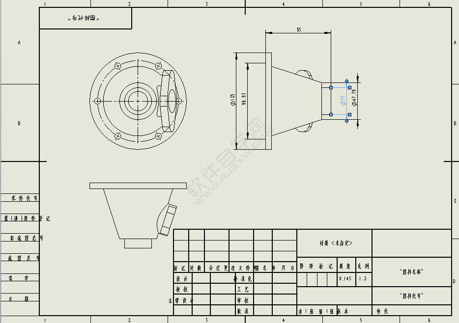 solidworks怎么出工程圖