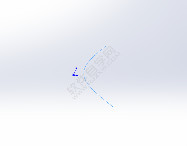 solidworks怎么通過XYZ點(diǎn)的曲線畫曲線