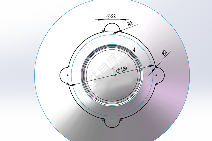 SolidWorks曲面練習花瓶零件的做題步驟