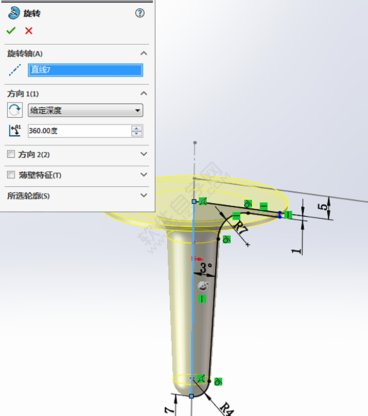 SolidWorks畫catics3D15-M07效果圖