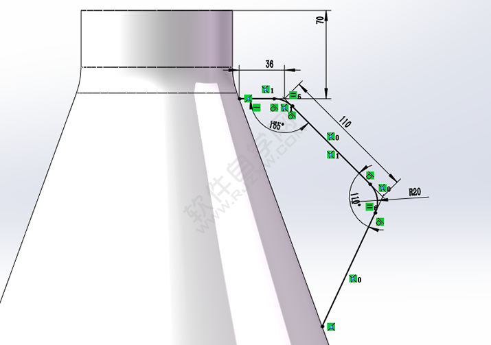 SolidWorks水壺零件的做題步驟