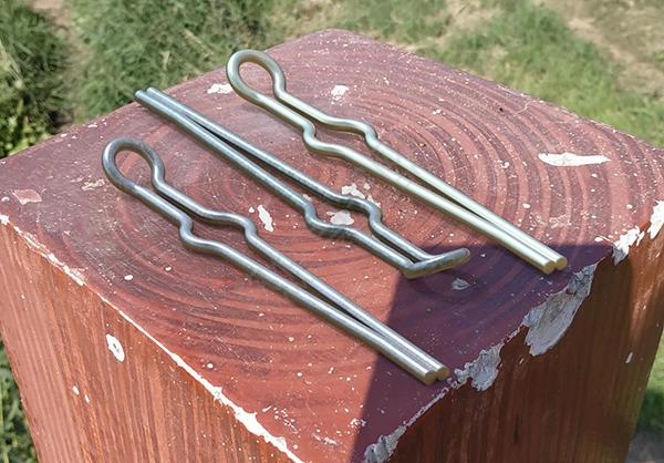 用SolidWorks畫一個夾子，用曲面的方法。