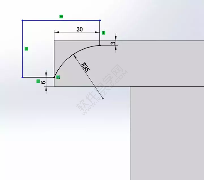 solidWorks建模練習(xí)拉伸切除一張桌子