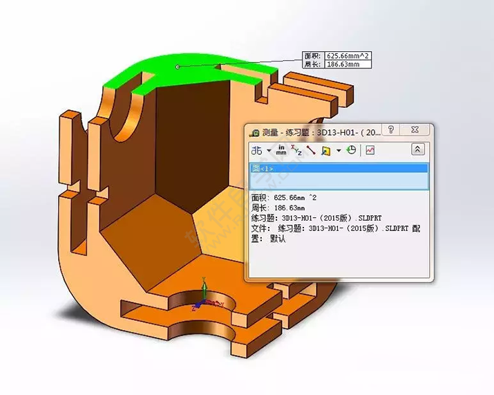 SolidWorks建模3D13-H01拉伸、圓角、倒角、基準軸、鏡像