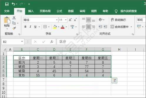 excel2019制作直方圖的方法
