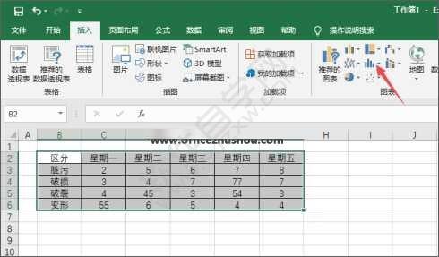 excel2019制作直方圖的方法