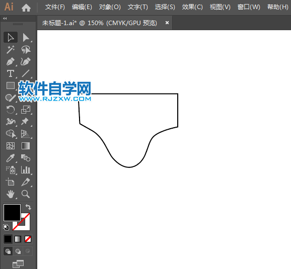內(nèi)衣睡衣簡筆畫用AI繪制的方法