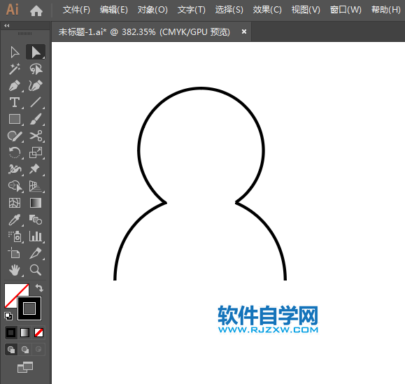 會員中心圖標用AI繪制的方法