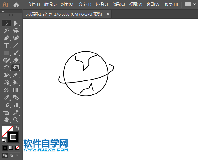 地址圖標(biāo)用AI繪制的方法