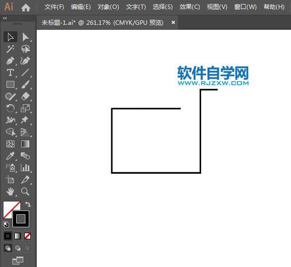 購物車標識用AI繪制的方法