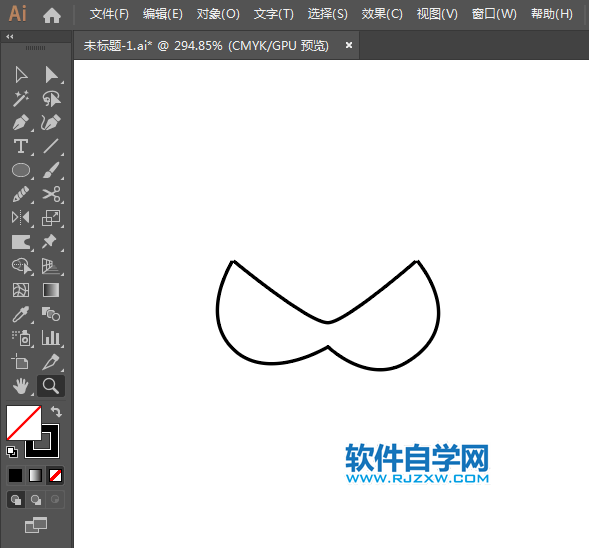 內(nèi)衣形狀標(biāo)識用AI繪制的方法