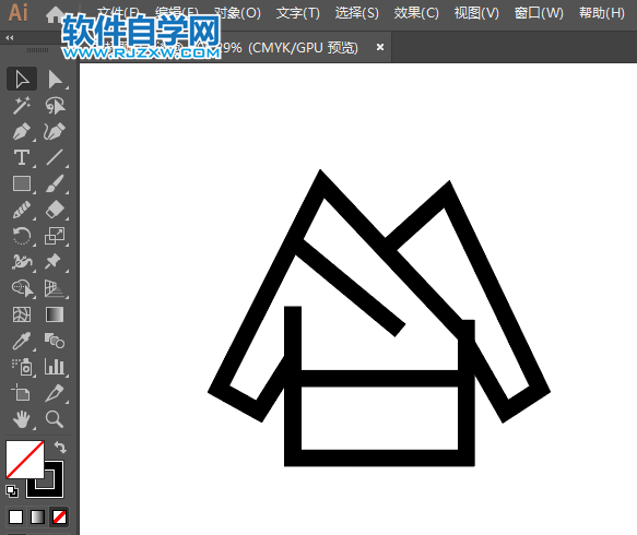 家居服標識用ai設計的方法