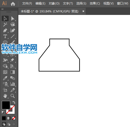 裙子app標識用AI繪制的方法