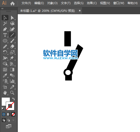 ai怎么設計禁止斷開標志