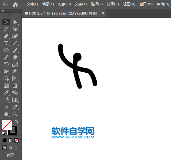 ai怎么設(shè)計花樣游泳標(biāo)識