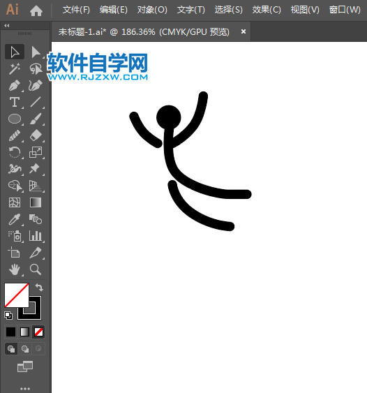 ai怎么設計蹦床運動標識
