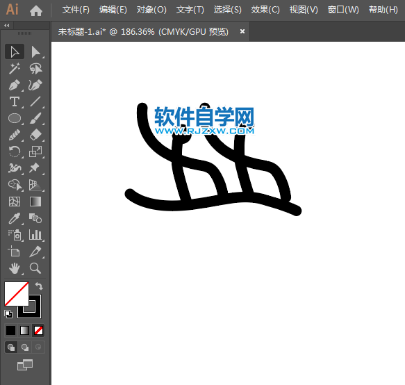 ai怎么設(shè)計花樣游泳標(biāo)識