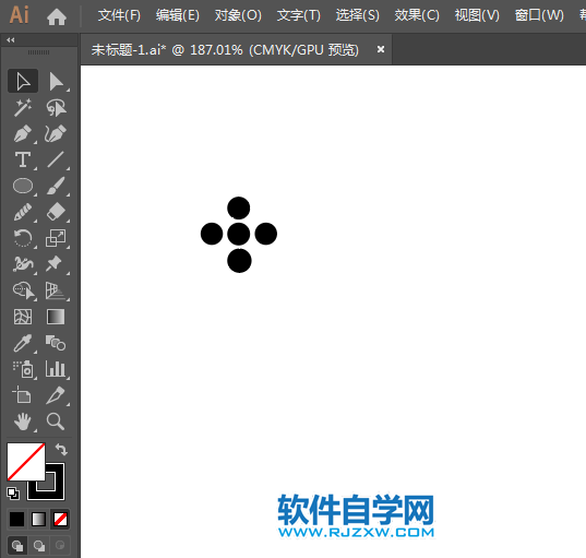 ai怎么設計現代五項標識