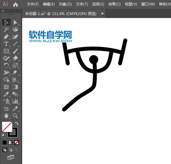 ai怎么設計舉重運動標識