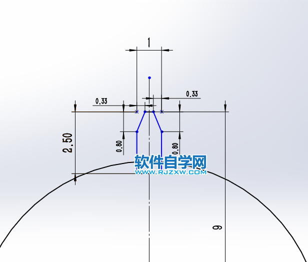 用solidworks繪制玩具車的齒輪