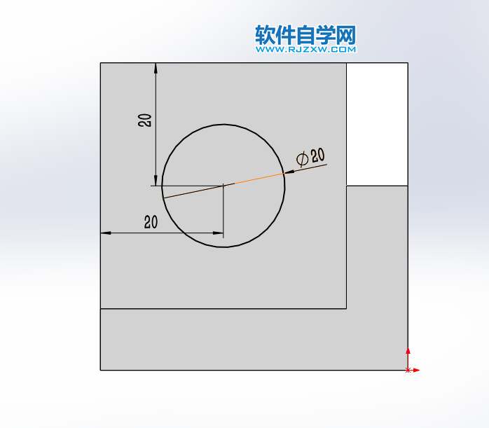solidworks實體建模新手用拉伸、倒圓角完成