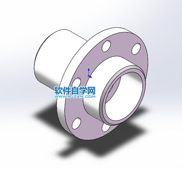 solidworks繪制軸套零件的思路