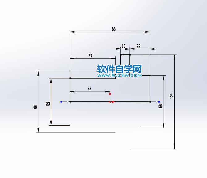 solidworks繪制軸套零件的思路