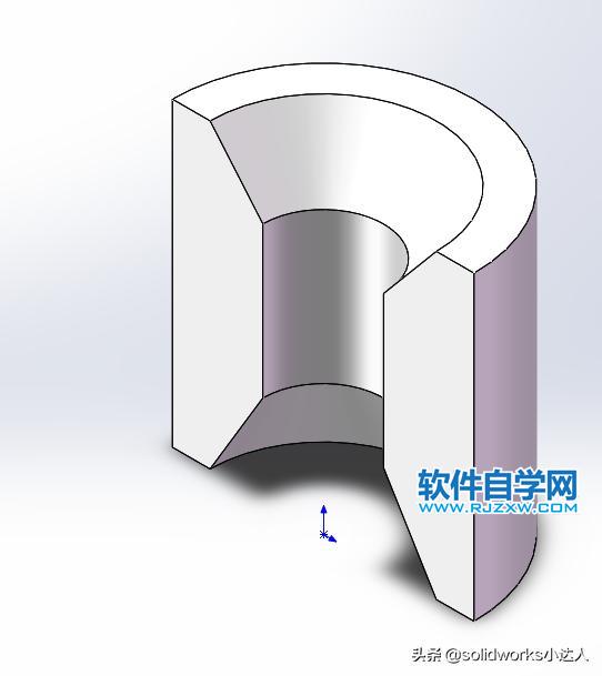 solidworks旋轉切除的使用方法