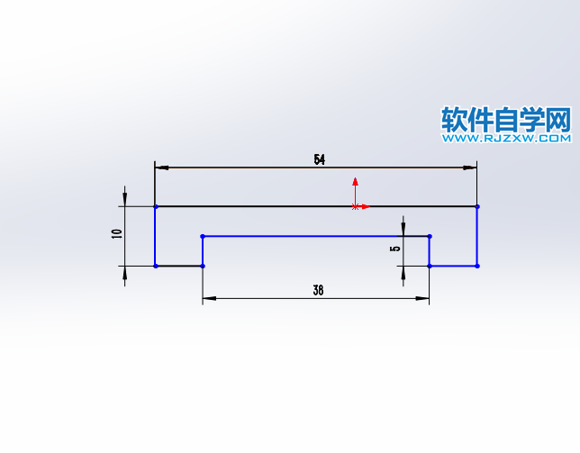 超簡(jiǎn)單solidworks拉伸凸臺(tái)練習(xí)