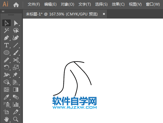 ai怎么繪制柔道標(biāo)志動(dòng)作圖片