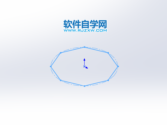 solidworks怎么畫外切八邊形