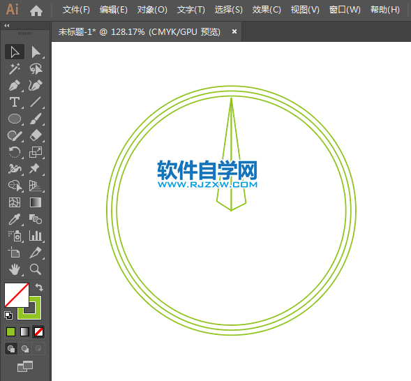 ai怎么設計奔馳圖標