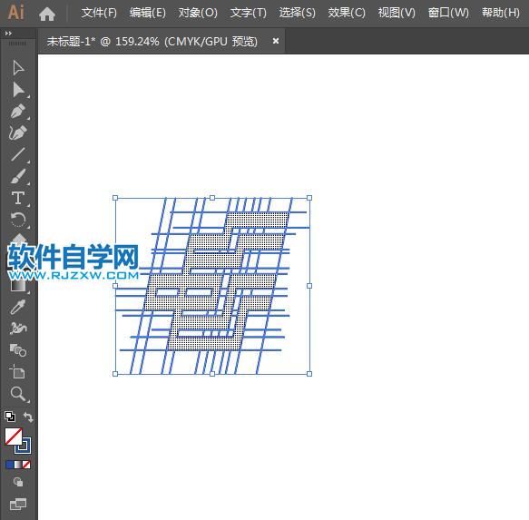 用ai簡單設計中國郵政標志教程