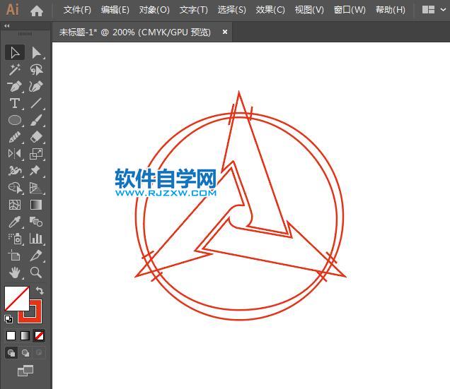 ai怎么設計三一重工標志