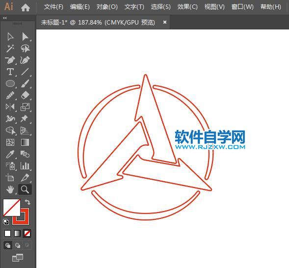 ai怎么設計三一重工標志