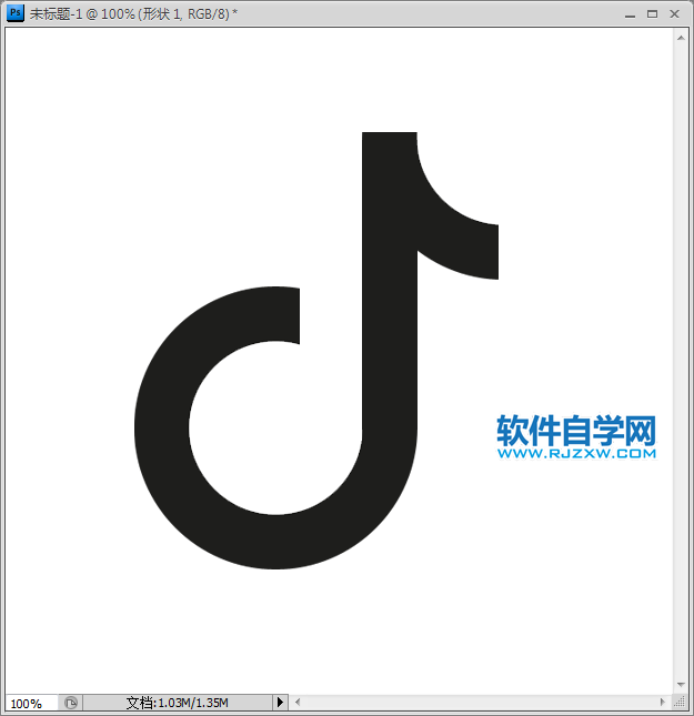 ps怎么制作抖音圖標