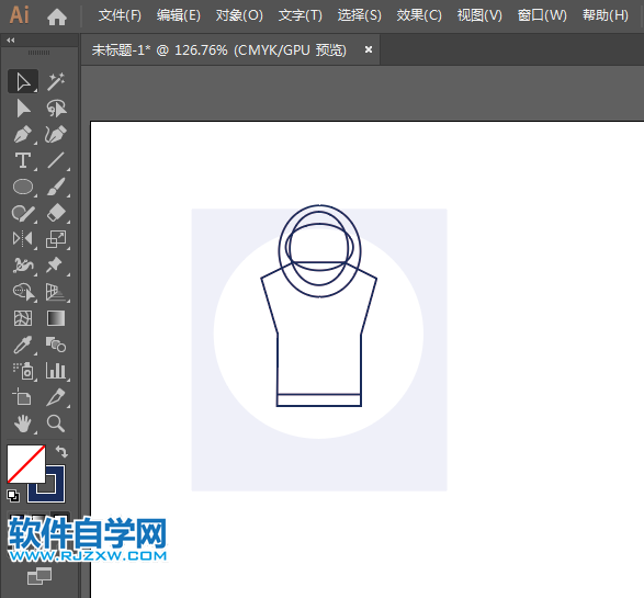 ai怎么設計運動衫男裝