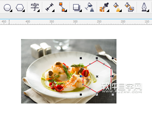 怎么在cdr圖框里按比例調(diào)整內(nèi)容