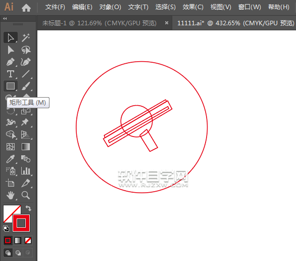 ai怎么設計專業擦玻璃的標志