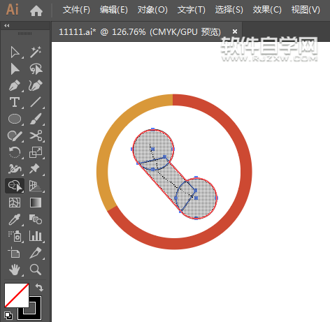 ai怎么設(shè)計(jì)撥號(hào)圖標(biāo)