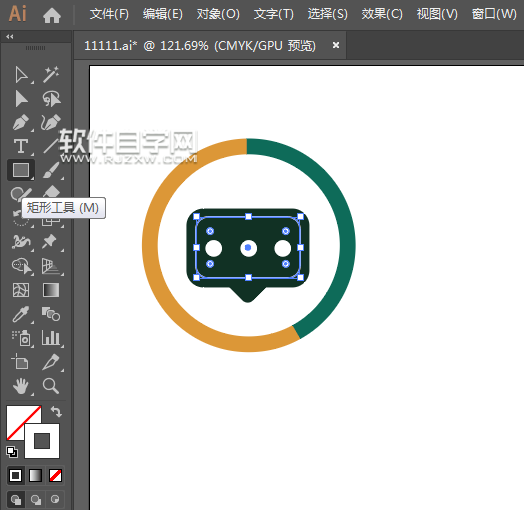 ai怎么設計短信圖標