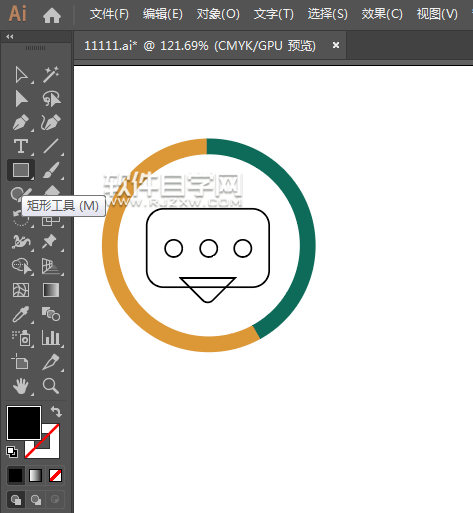 ai怎么設計短信圖標
