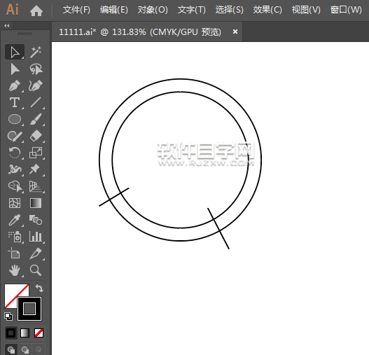 ai怎么畫閱讀圖標