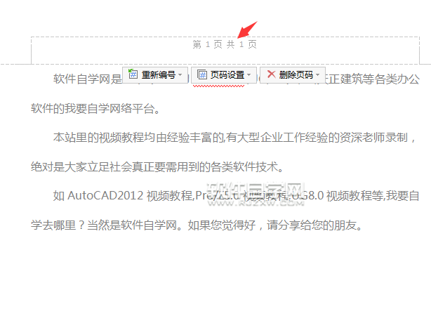 wps怎么設置頁碼樣式