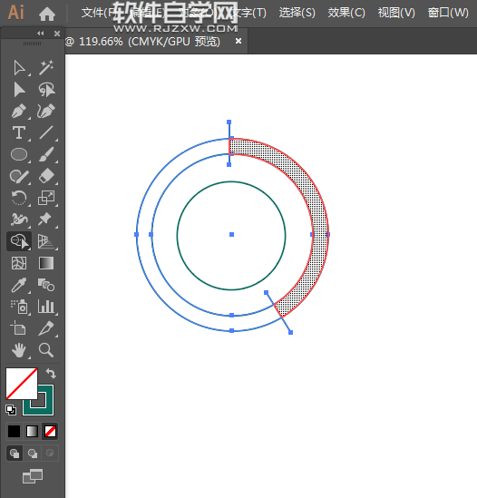 ai怎么畫下載圖標