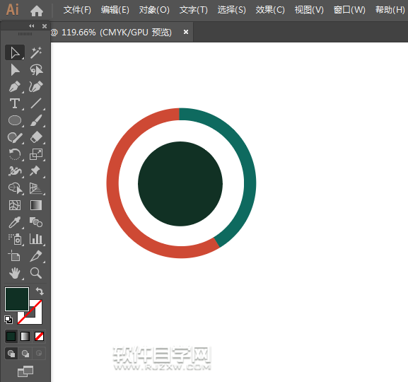 ai怎么畫下載圖標
