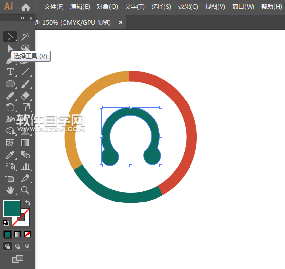 ai怎么畫音樂圖標(biāo)