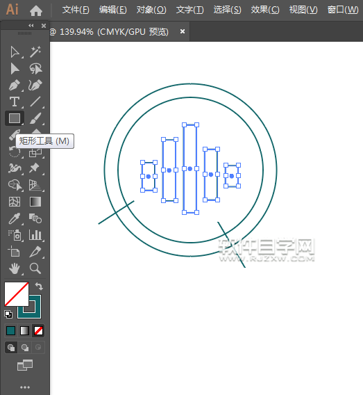 ai怎么畫錄音機(jī)圖標(biāo)
