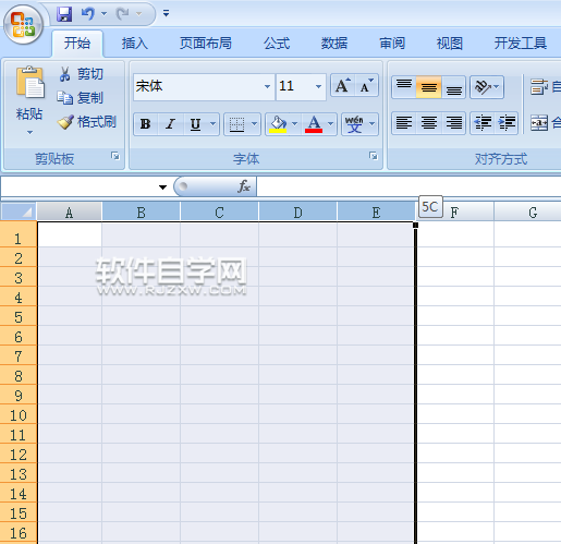 excel批量怎么調行寬