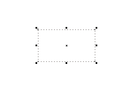 cdr矩形怎么變成虛線